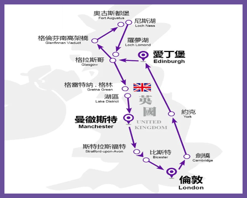 紫線路線圖