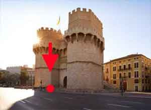華倫西亞塞拉諾塔Torres de Serranos