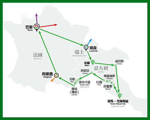 綠線