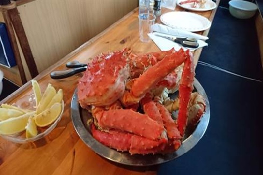 帝王蟹大餐